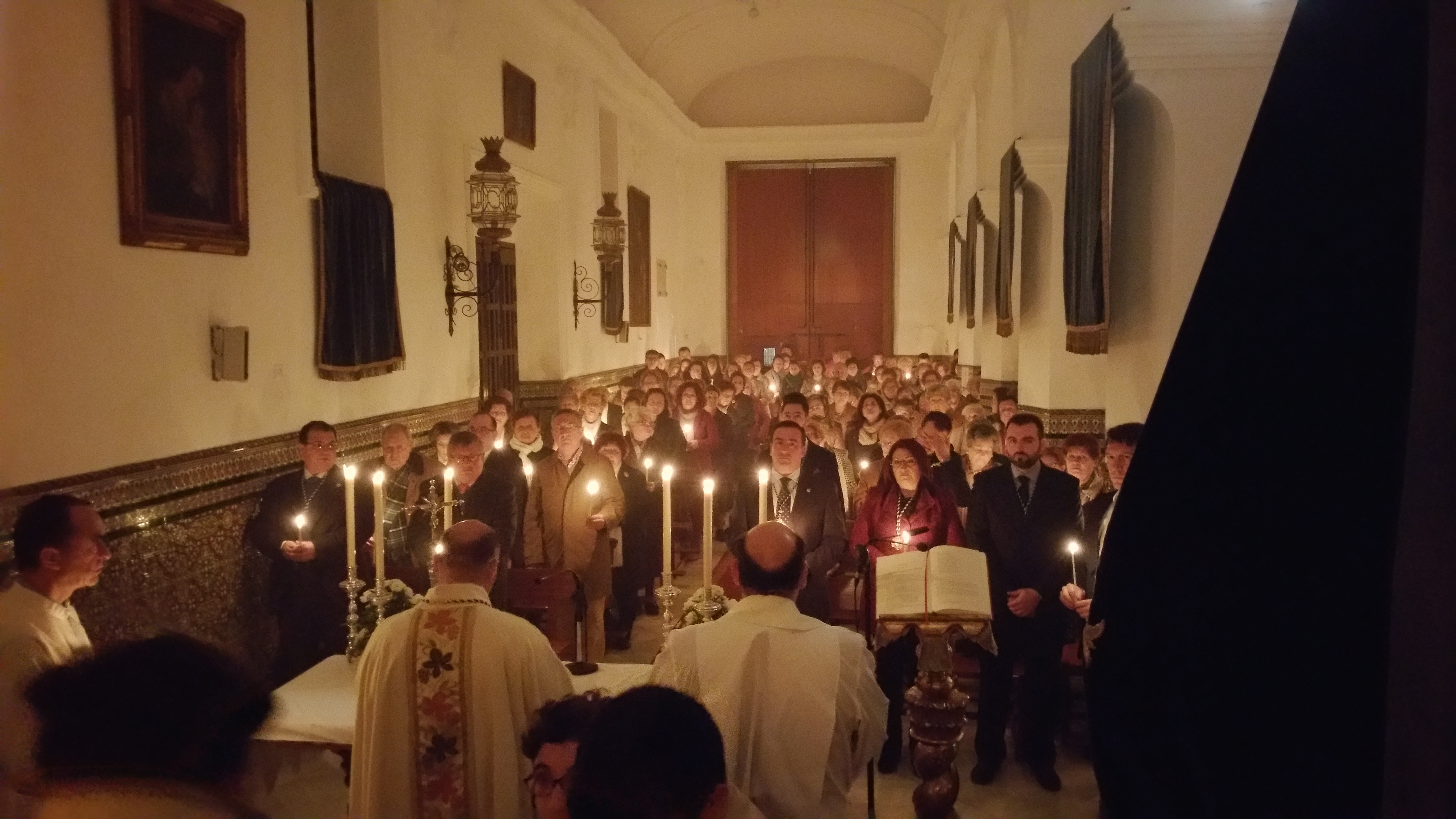 Candelarias en la Hermandad de Belén.