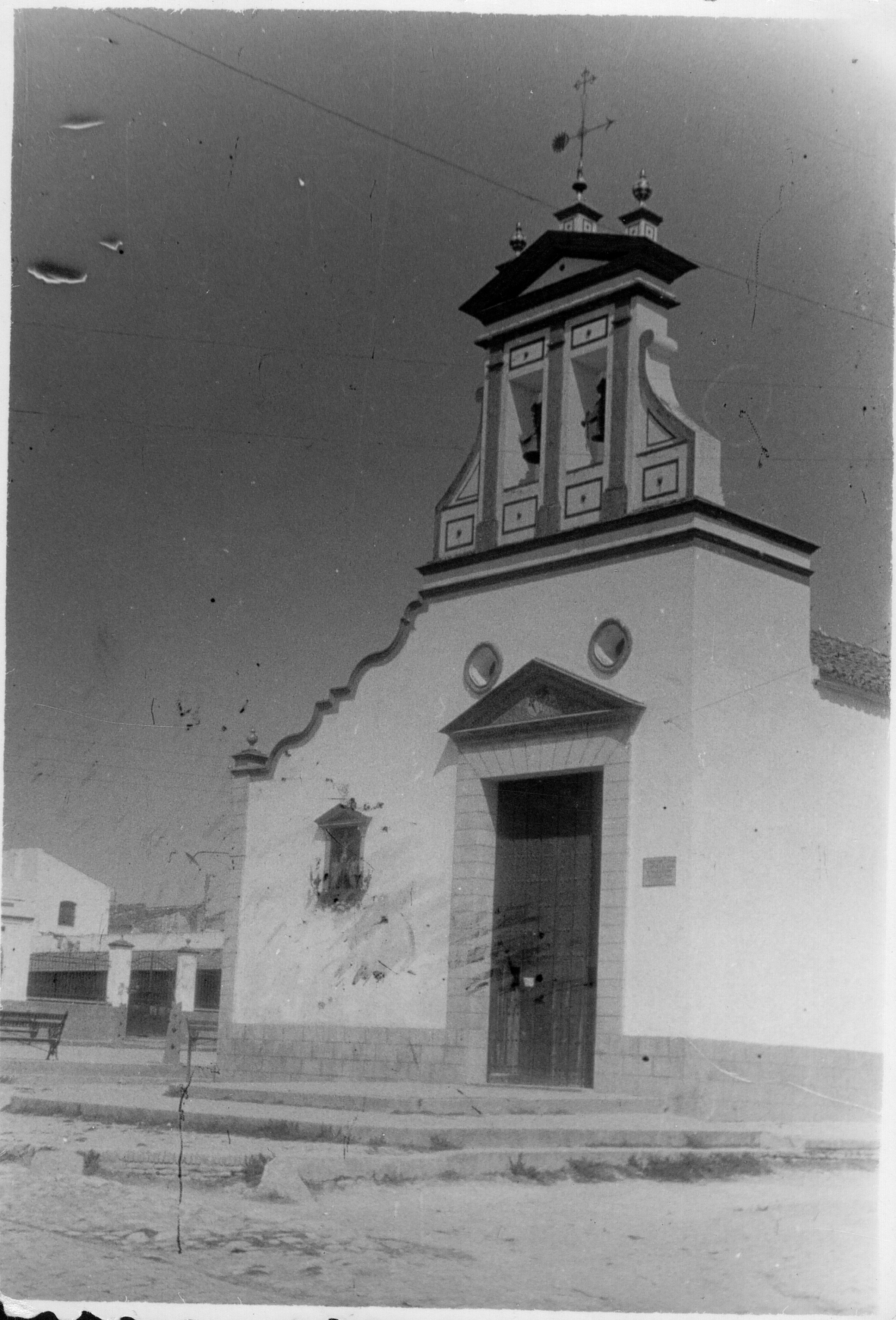 Estado original de la Ermita de Belén con una sola nave.