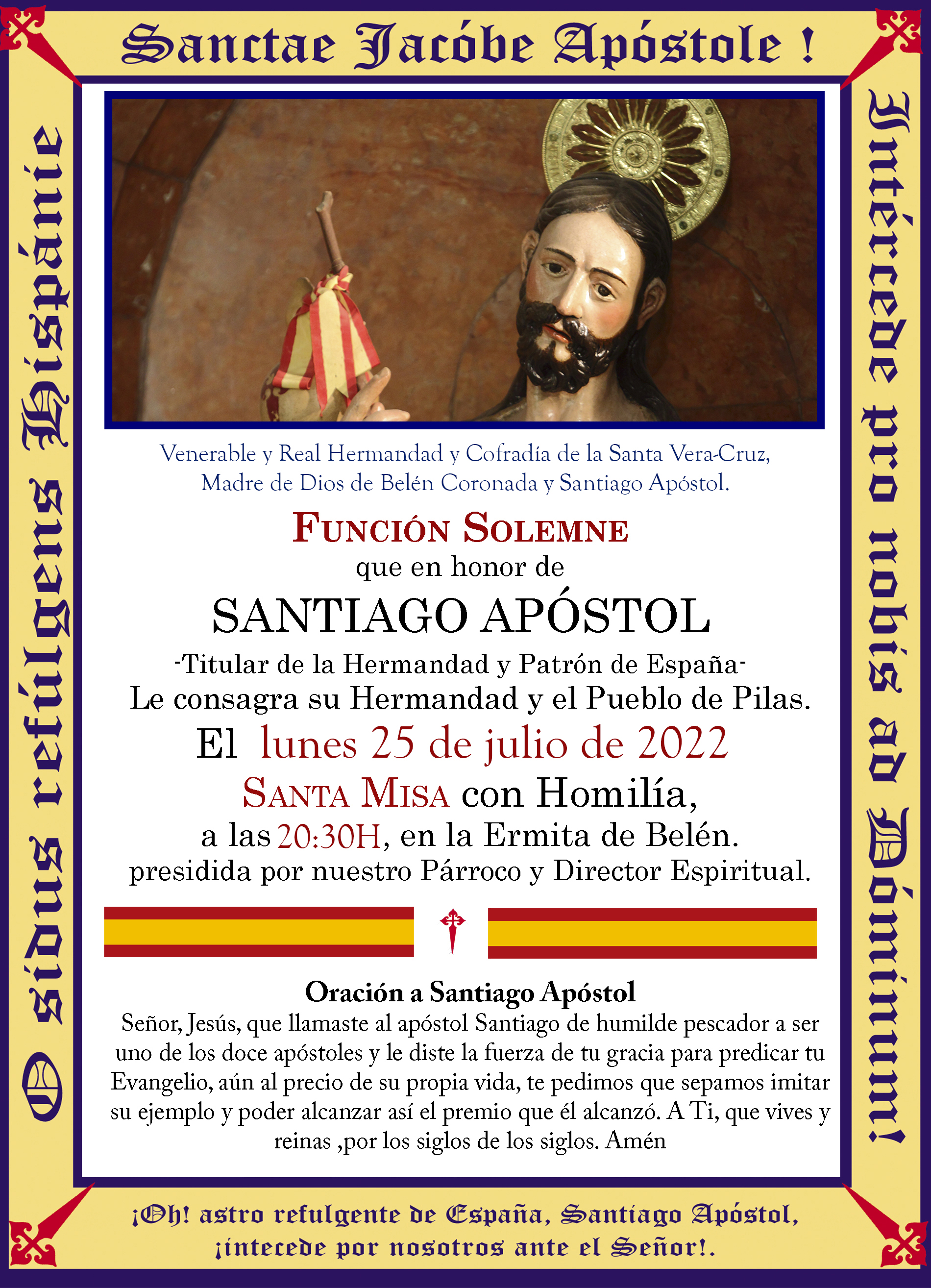 Función a Santiago Apóstol 2022