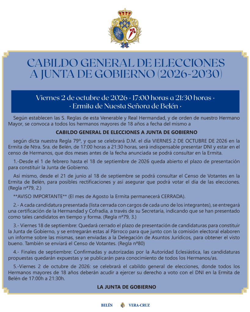 Elecciones a Junta de Gobierno